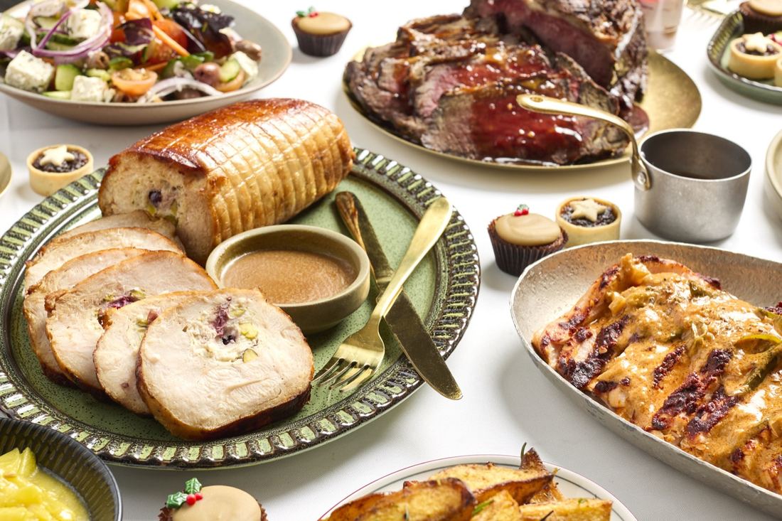 Big Christmas Buffet — pick two festive mains with all sides & sweets